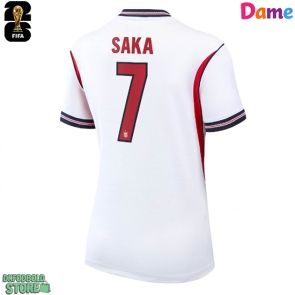 England Bukayo Saka #7 Replika Hjemmebanetrøje Dame VM 2026 Kortærmet